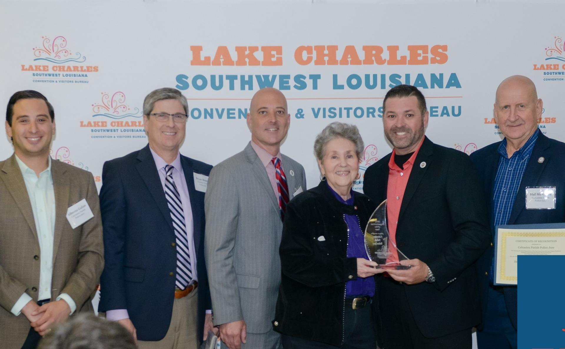 Police Jury awarded CVB award