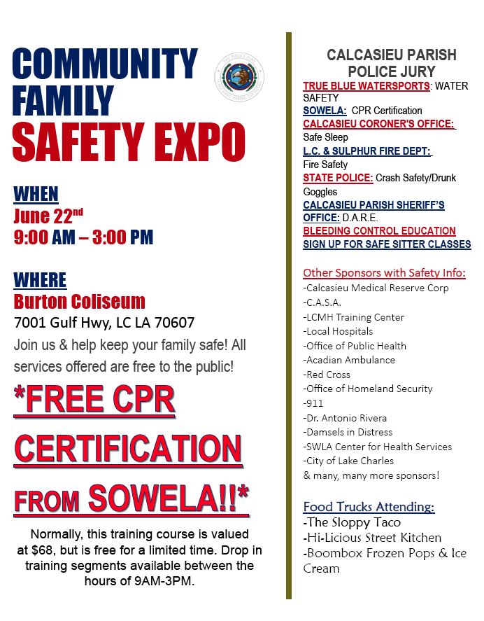 safety expo flyer