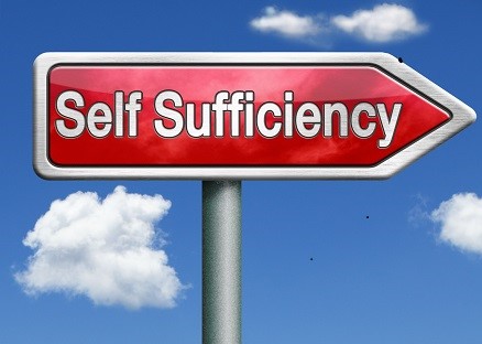 self sufficiency sign