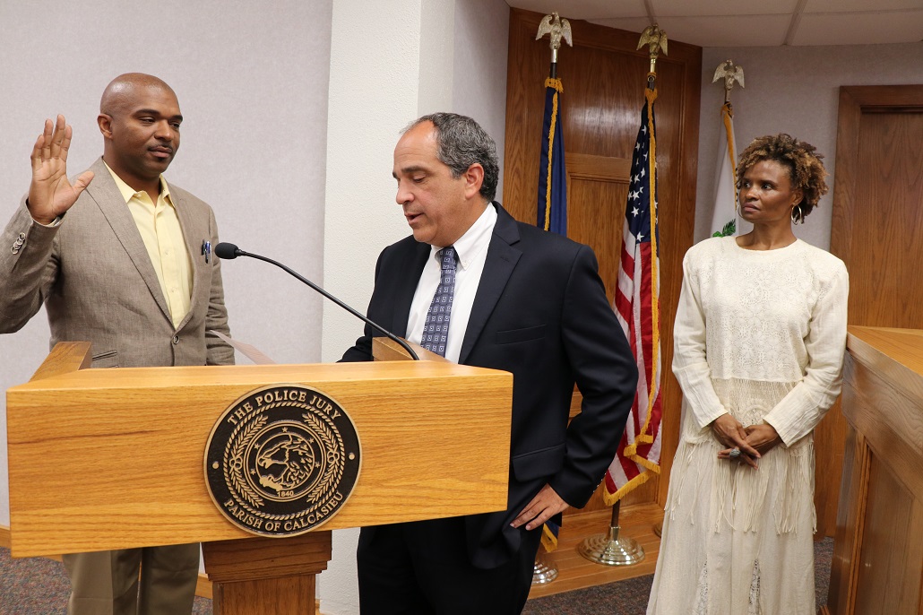 Senegal swearing in with Sam Gabb