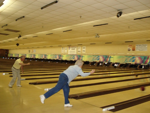 Bowling Woman