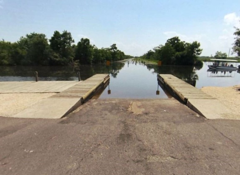 Old Highway 90 boat launch