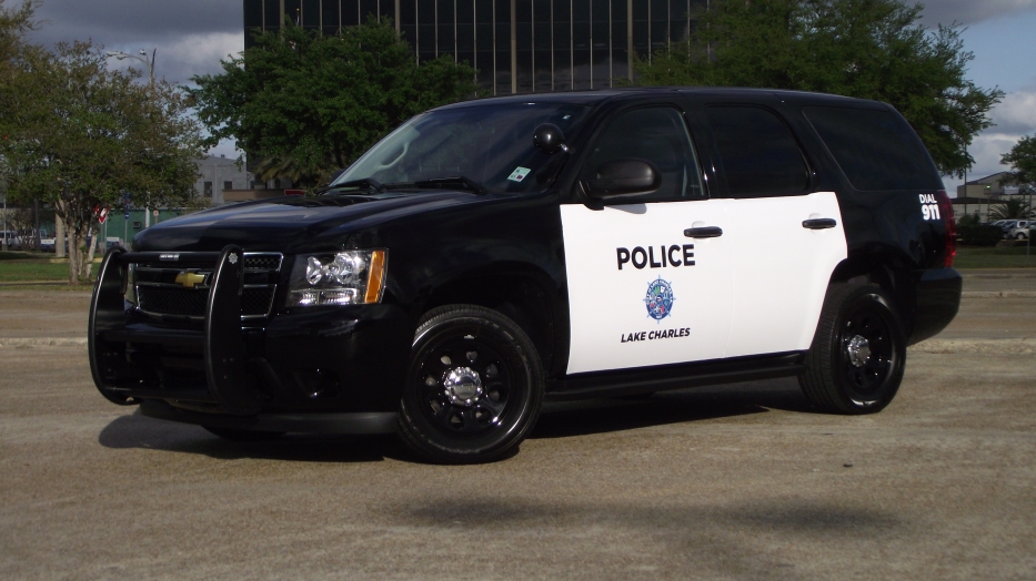 Lake Charles Police vehicle