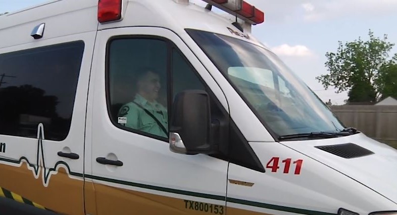 Acadian Ambulance van