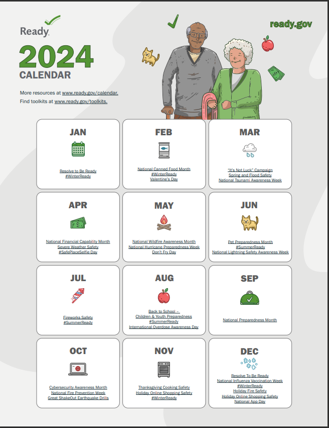 ReadyGov 2024 Calendar