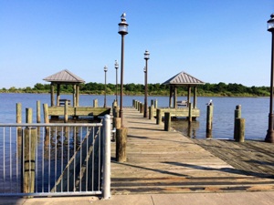 Industrial Canal Fishing Pier