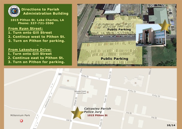 Map to Administration Building